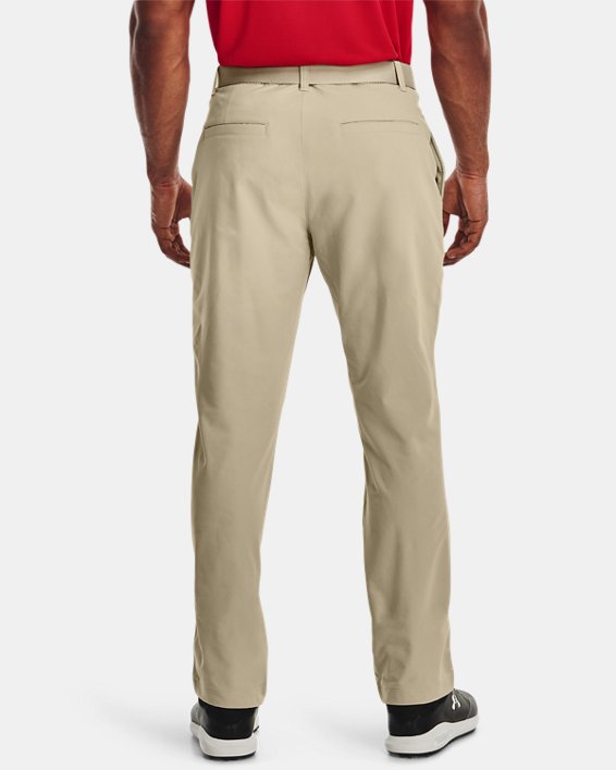 Men's UA Matchplay Tapered Pants in Brown image number 1